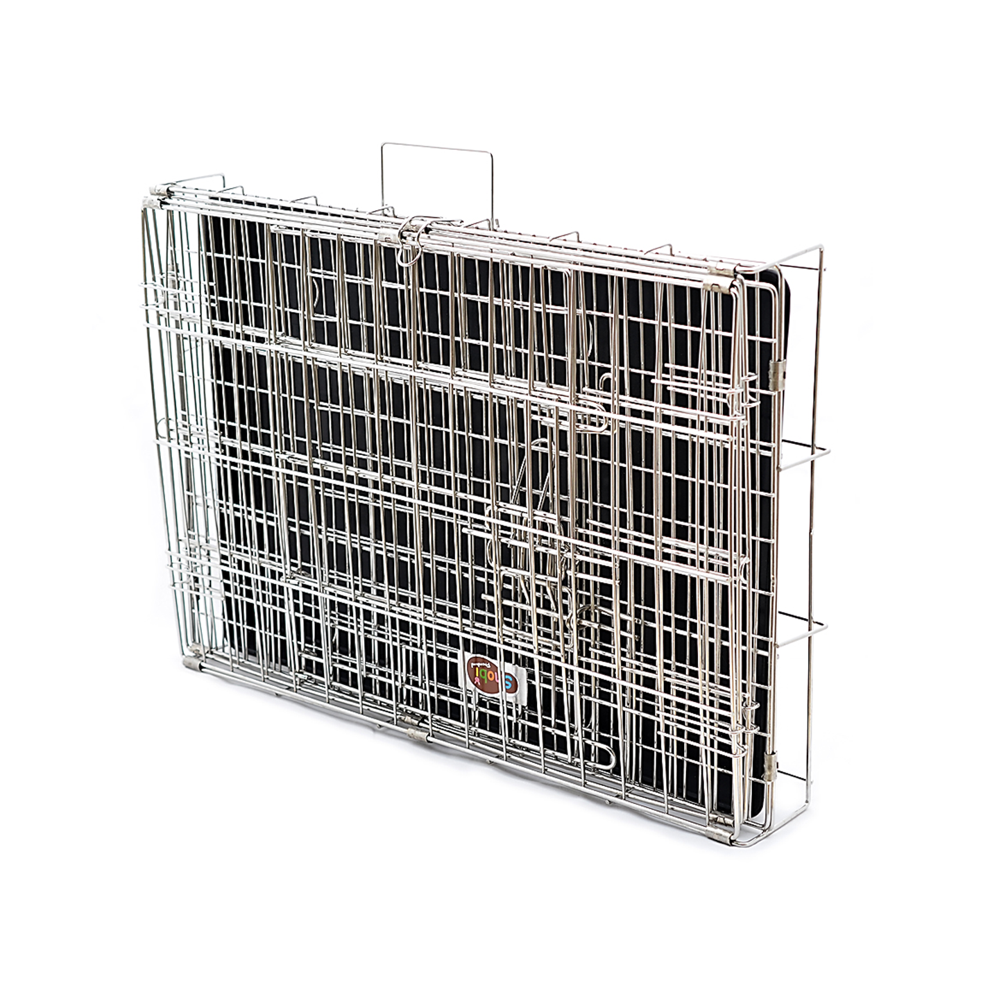 กรงสุนัขสแตนเลส Size L