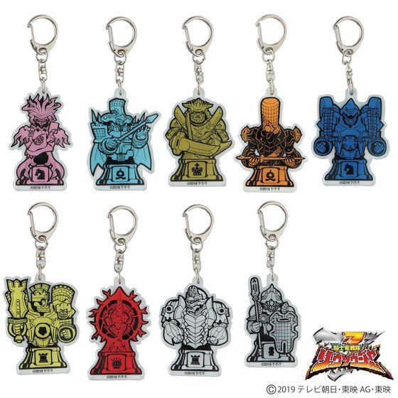 PRE-ORDER : Kishiryu Sentai Ryusoulger x Masato Hisa Druidon Acrylic Charms