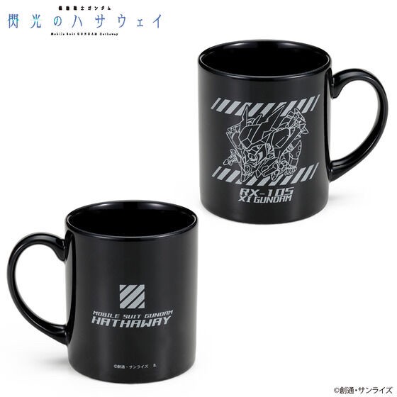 PRE-ORDER : Mobile Suit Gundam: Hathaway's Flash SD Gundam Ξ Gundam Mug