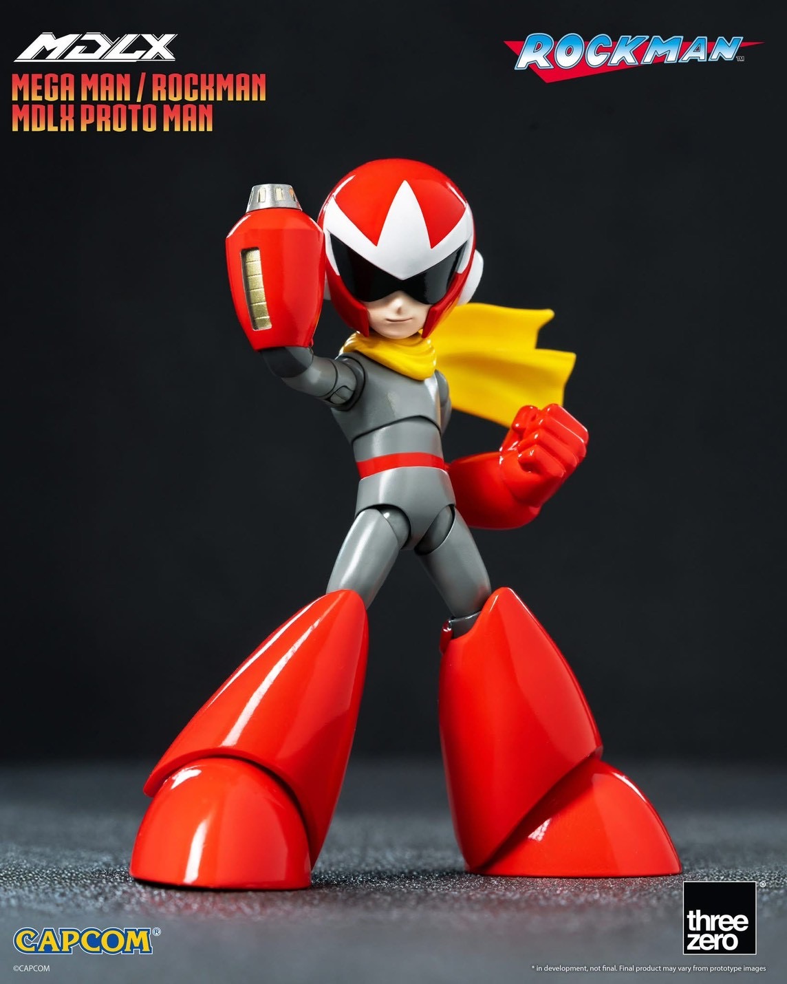 Pre-order : Rockman / Mega Man MDLX Proto Man by Threezero