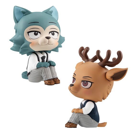 PRE-ORDER : Rukappu BEASTARS Legosi & Louis Set [Limited Cushion Included]