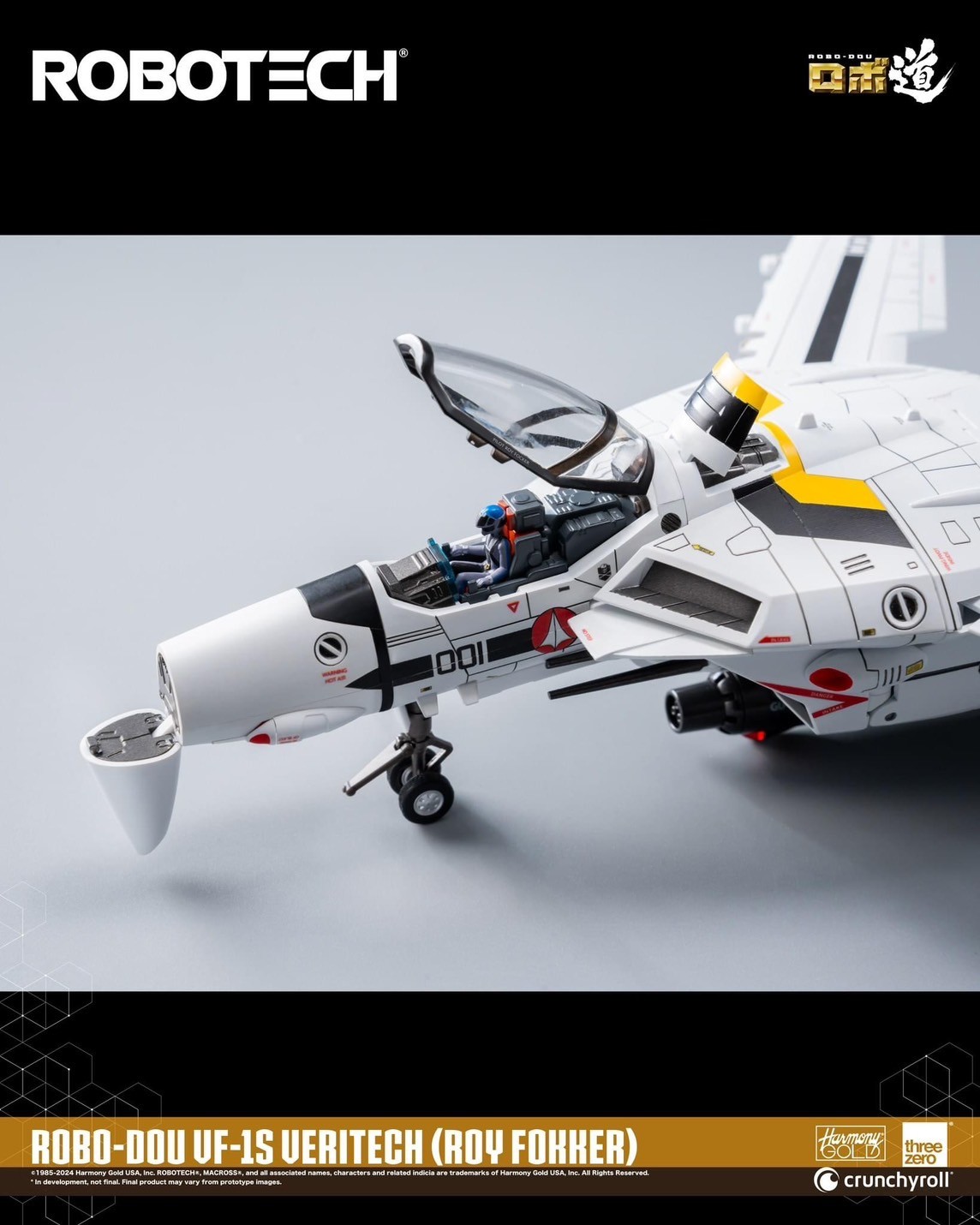Pre-order : Robotech ROBO-DOU ROBOTECH VF‐1S Veritech (Roy Fokker) by Threezero