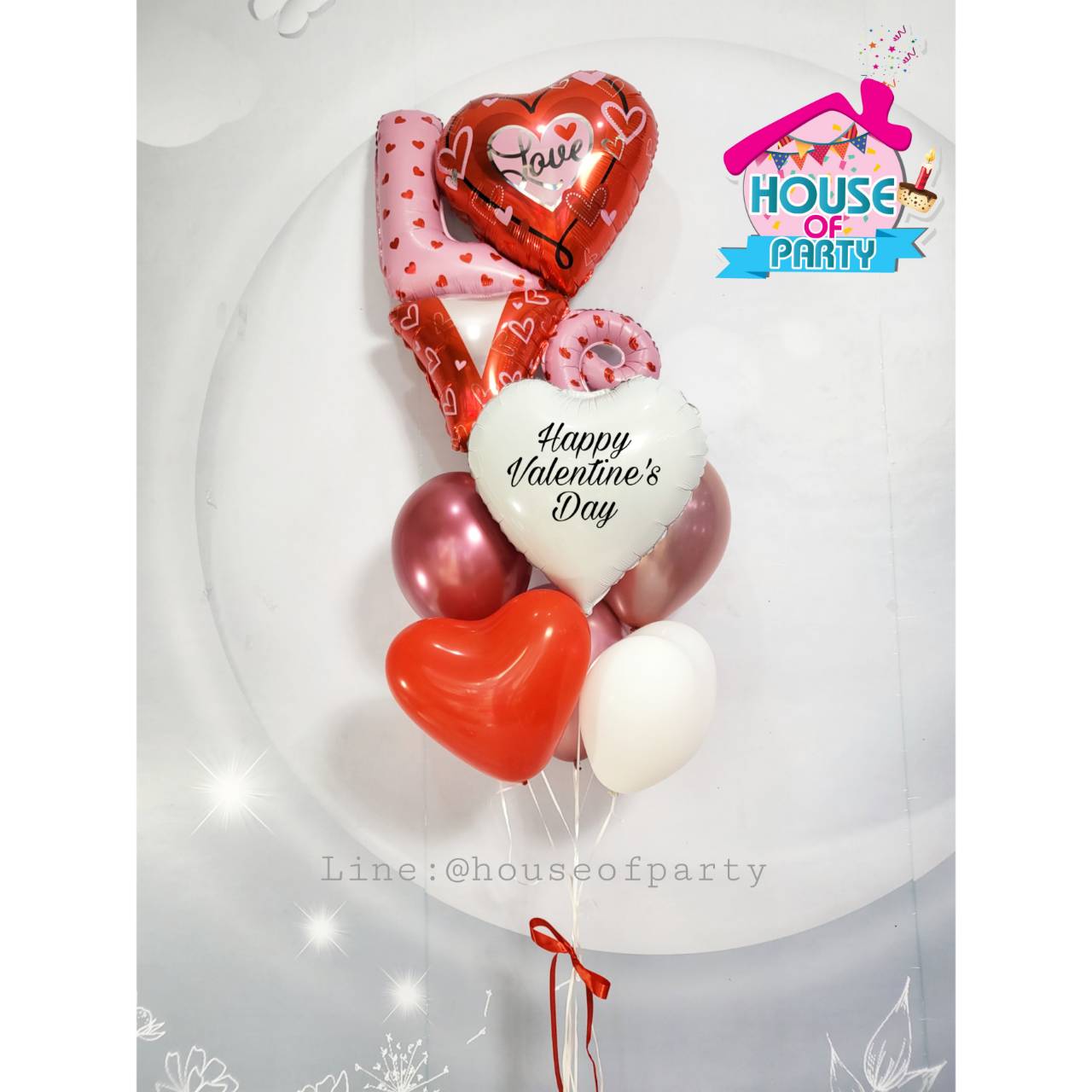 Love you with my heart (สั่งทาง Line@houseofpartyนะคะ)