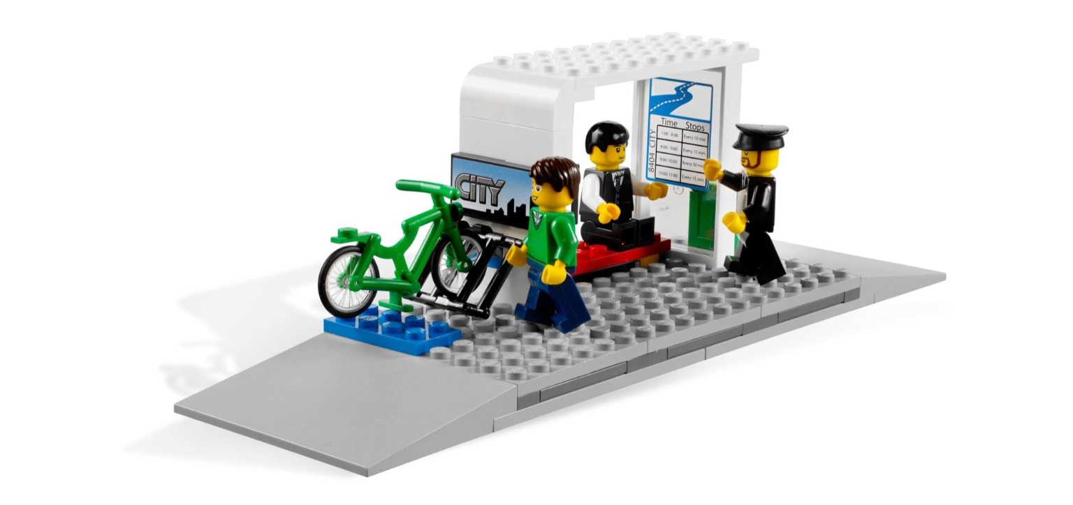 Lepin 02023 Public Transport Station 968pcs