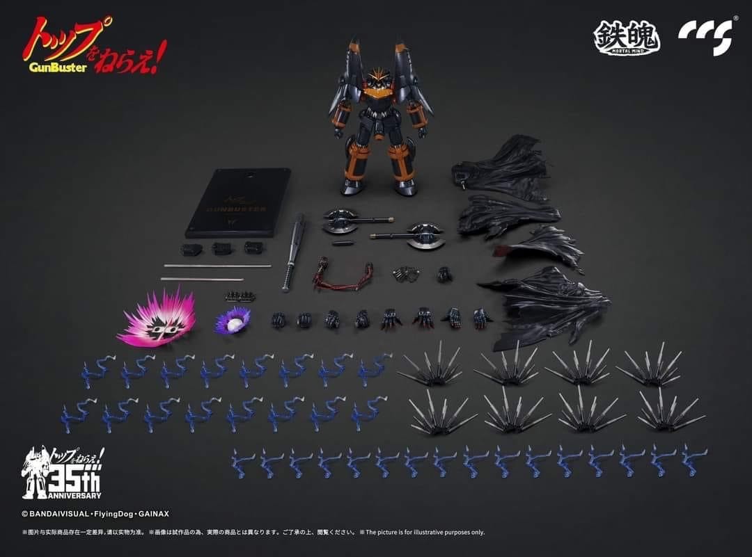 Pre-order : Gunbuster 35th Anniversary Diecast Action Figure by CCSTOYS