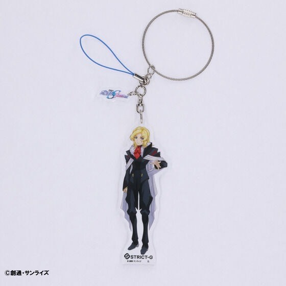 PRE-ORDER : STRICT-G "Mobile Suit Gundam SEED FREEDOM" Acrylic Keychain Uniform Ver.