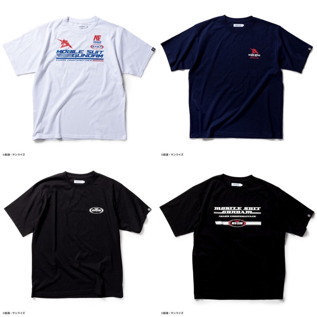 PRE-ORDER : STRICT-G "Mobile Suit Gundam Char's Counterattack" Short Sleeve T-shirt