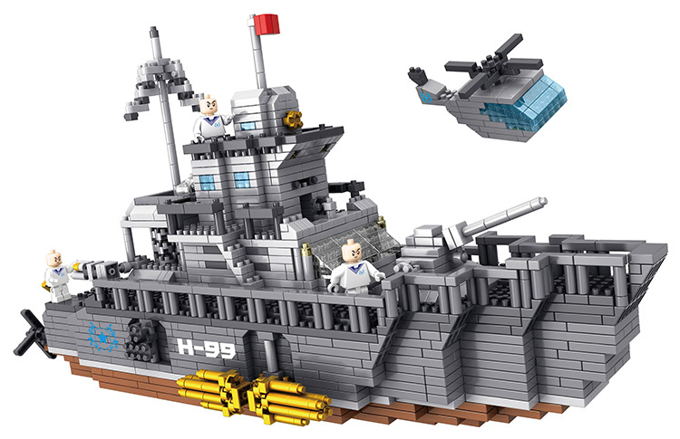 Building Star 9910-1 Battleship 1680pcs