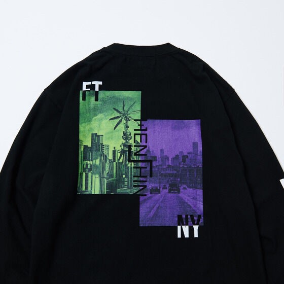 PRE-ORDER : Kamen Rider W Long Sleeve T-shirt | HENSHIN by KAMEN RIDER × CHARI & CO