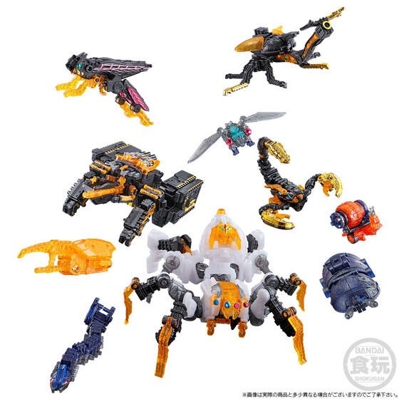 PRE-ORDER : Mini Pla Shugod Gattai Series PB God King-Ohger God Clear Plating ver.