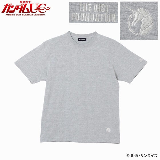 PRE-ORDER : Mobile Suit Gundam Mark Basic Line Embroidery T-shirt