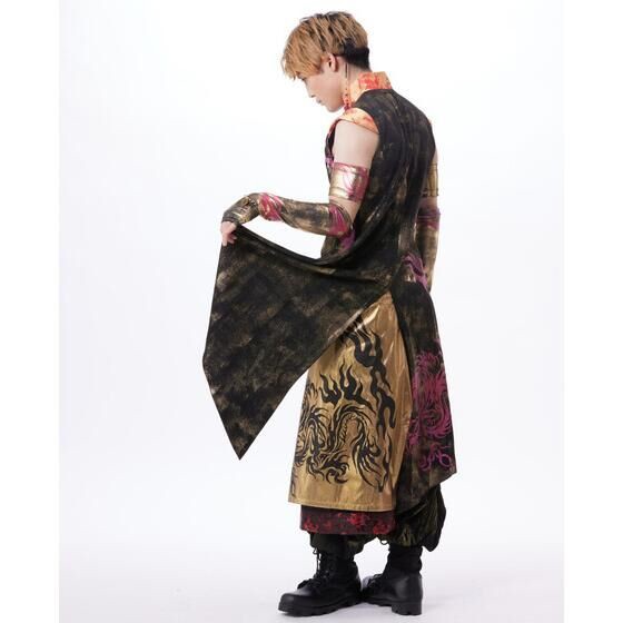 PRE-ORDER : Avataro Sentai Donbrothers h.NAOTO Jiro Momoya Gold Wrap Skirt