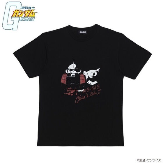PRE-ORDER : Mobile Suit Gundam Lame Print Series T-shirt MS Ver.