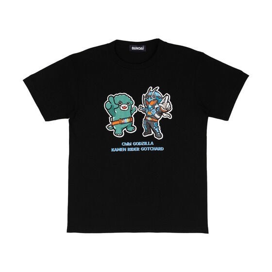 PRE-ORDER : Kamen Rider Gotchard x Chibi Godzilla's Counterattack T-shirt (5 types)