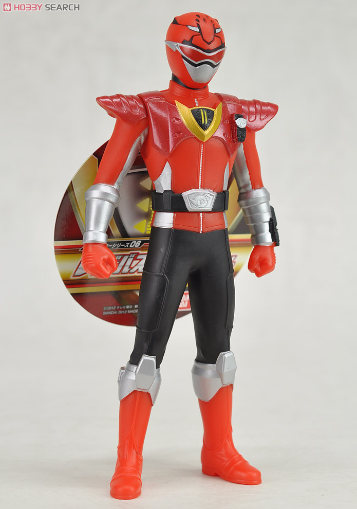 Tokumei Sentai Go-Busters - SH 06 Red Buster Powered Custom by Bandai