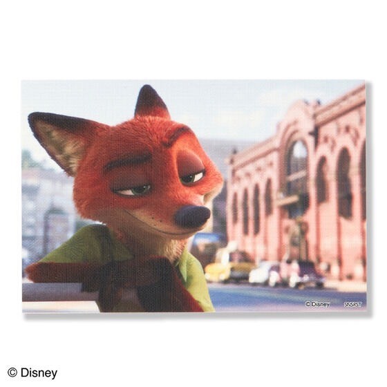 PRE-ORDER : Zootopia Canvas Style Postcard (10 types in total) (Random)