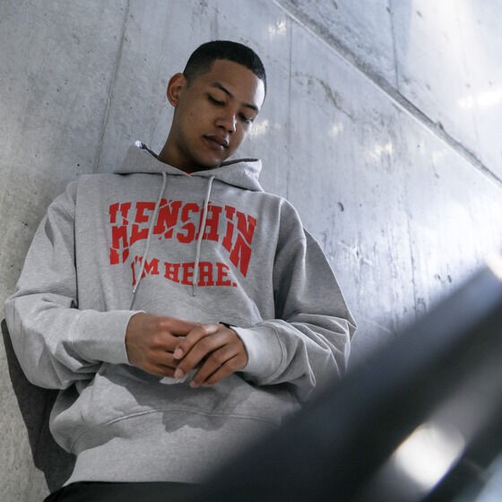 PRE-ORDER : Design Hoodie -College- | HENSHIN by KAMEN RIDER