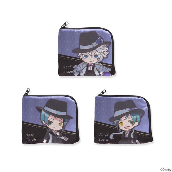 PRE-ORDER : Hapikuro! Disney Twisted Wonderland Coin Cases (22 Types) (Random)