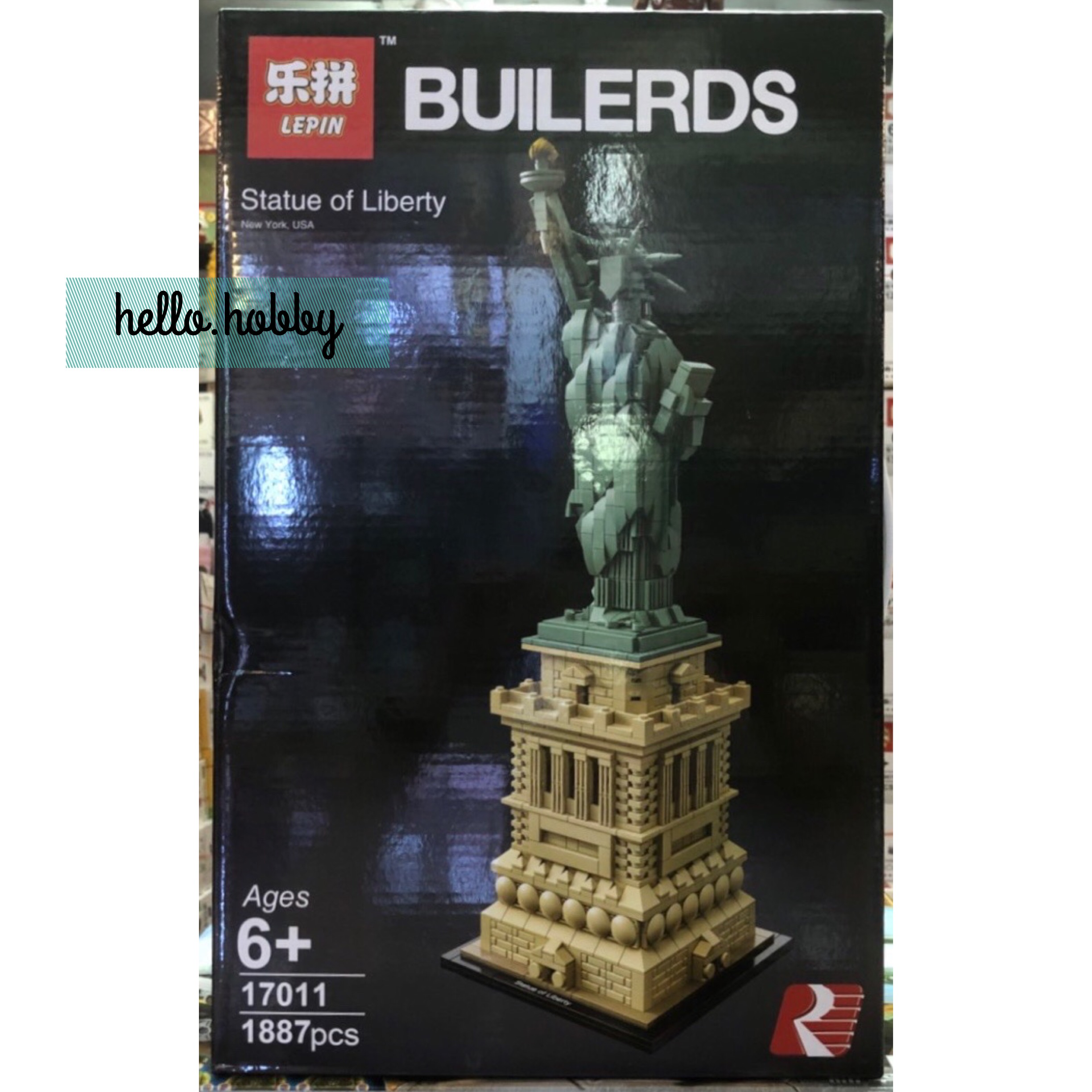 Lepin 17011 Statue of Liberty 1887 pcs