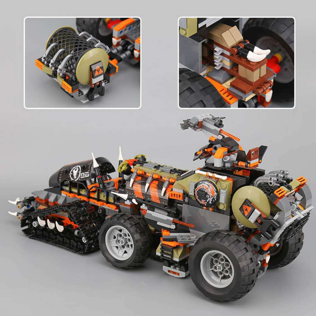 Lepin 06089 Ninjago Dieselnaut 1320pcs