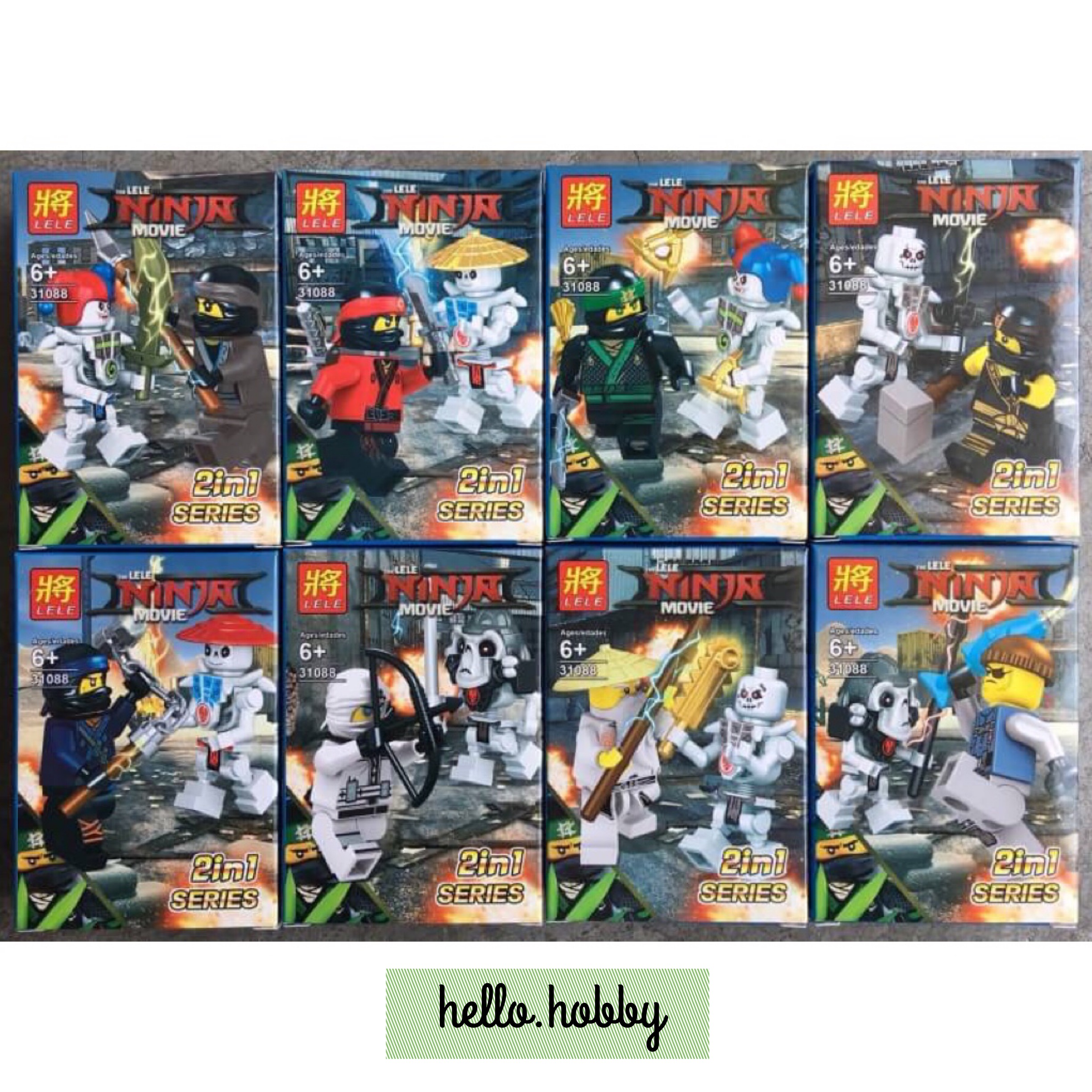 Lele 31088 Ninjago 2in1 Series