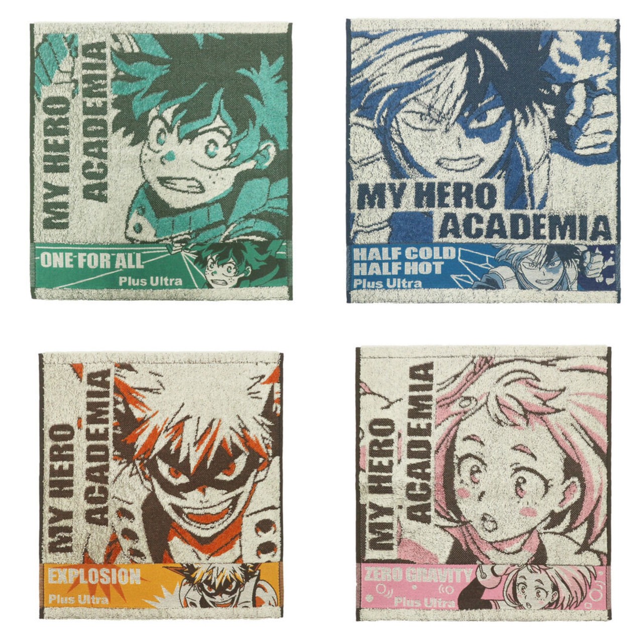PRE-ORDER : My Hero Academia Individuality Series Wash Towel