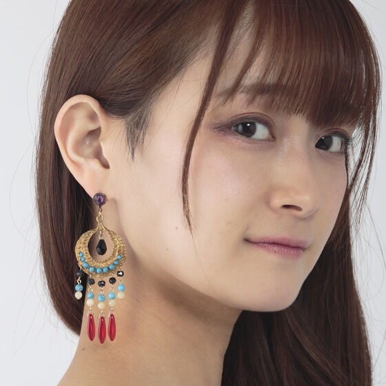 PRE-ORDER : Ohsama Sentai King-Ohger Jeremie Brasieri Earrings / Pierce (One ear)