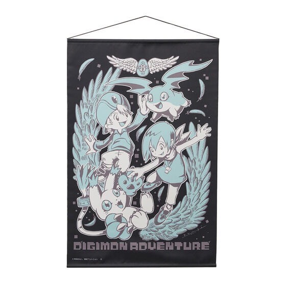 PRE-ORDER : Digimon Adventure 25th Anniversary Tapestry Designed by Kenji Watanabe