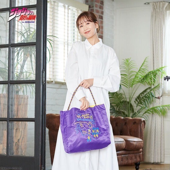 PRE-ORDER : ONOFFYFREE x JoJo's Bizarre Adventure Stardust Crusaders Embroidery Bag