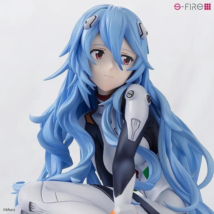 Pre-order : Evangelion: 3.0+1.0 Thrice Upon a Time Figure Rei Ayanami Long Hair Ver. by SEGA