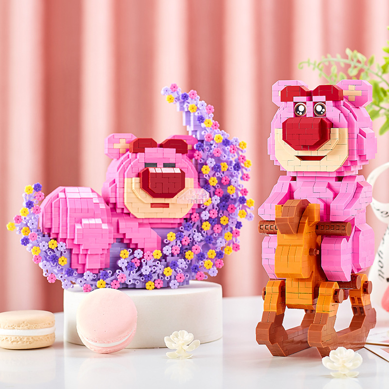 Yapin 6915 Toy story Sleeping Lotso 1188pcs