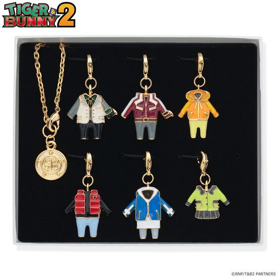PRE-ORDER : TIGER & BUNNY 2 Accessory Charm Set (2 types)