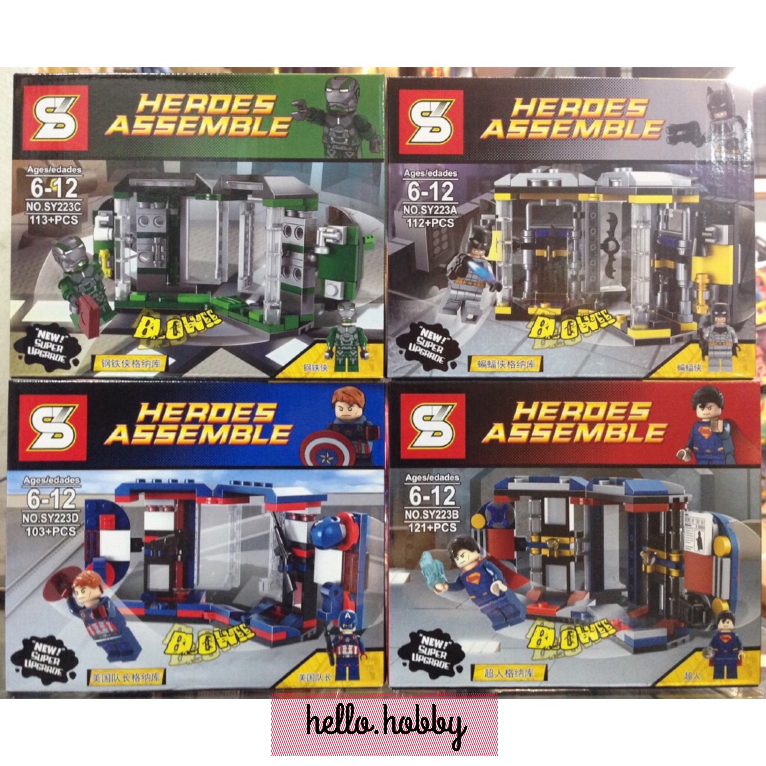 SY 223 A-D Heroes Assemble