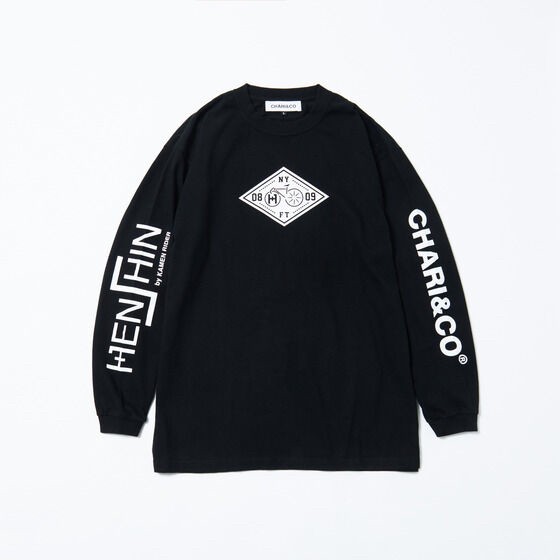 PRE-ORDER : Kamen Rider W Long Sleeve T-shirt | HENSHIN by KAMEN RIDER × CHARI & CO