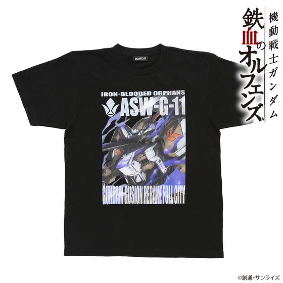 PRE-ORDER : Mobile Suit Gundam Iron-Blooded Orphans Full Color T-Shirt Gundam