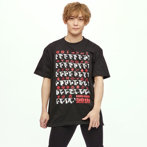 PRE-ORDER : Kamen Rider 50th Kamen Rider Revice & Kamen Rider Series Profile T-shirt