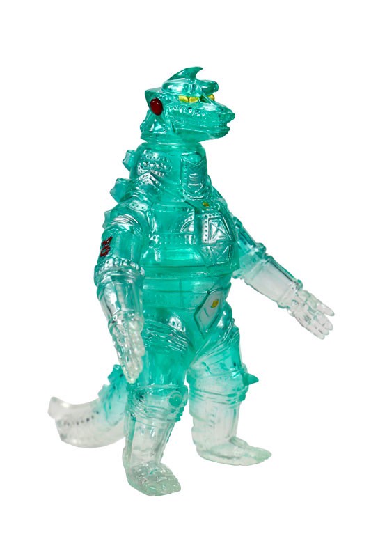 Godzilla - CCP Middle Size Series Godzilla EX Vol.5 Mechagodzilla (1974) Clear Green Ver. Soft Vinyl by CCP (Lot JP)