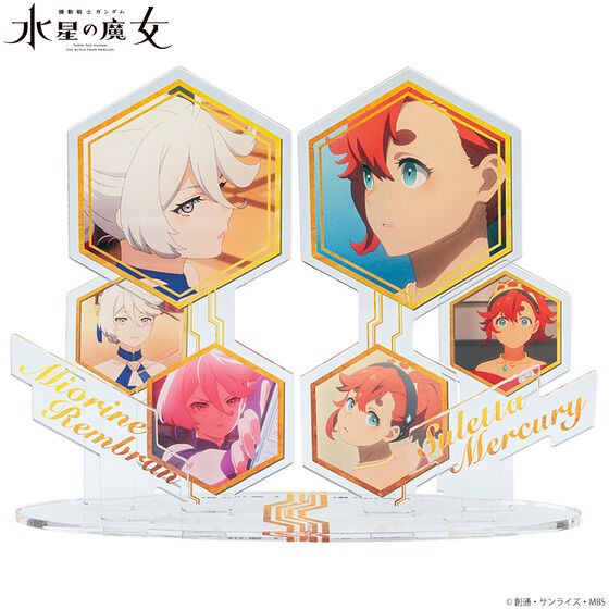 PRE-ORDER : Mobile Suit Gundam The Witch from Mercury Acrylic Stand Incubation Party (All 4 types)