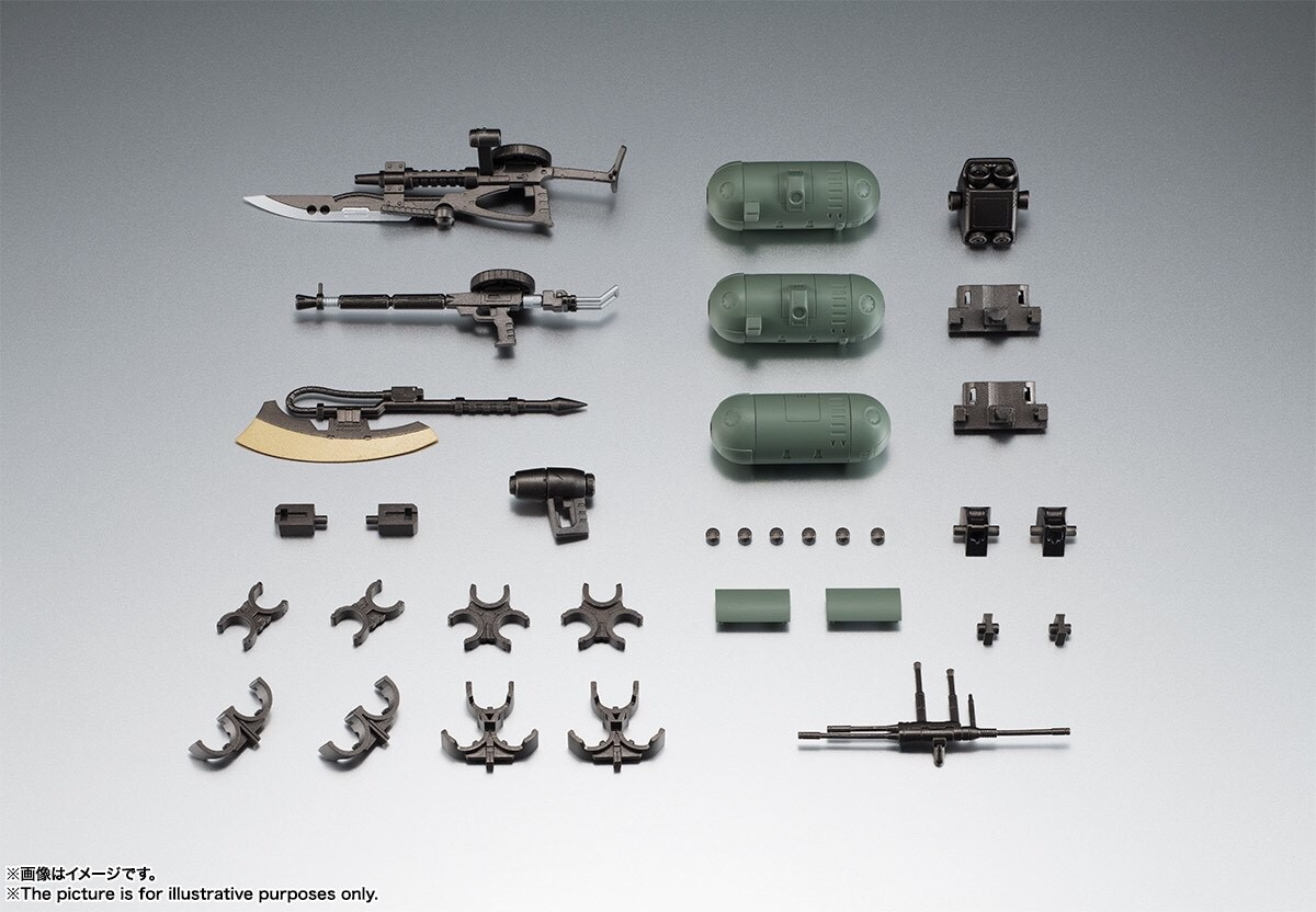 Pre-order : ROBOT SPIRIT SIDE MS ZEON WEAPON SET VER A.N.I.M.E.