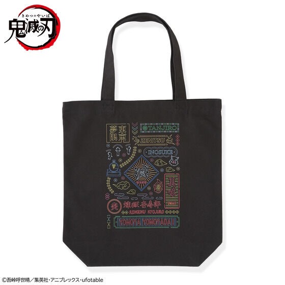 PRE-ORDER : Demon Slayer: Kimetsu no Yaiba Neon Graphic Tote Bag