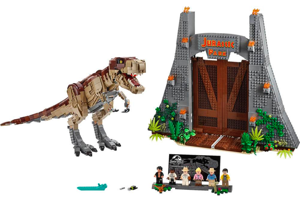 Lari 11338 Jurassic Park: T. rex Rampage 3156pcs