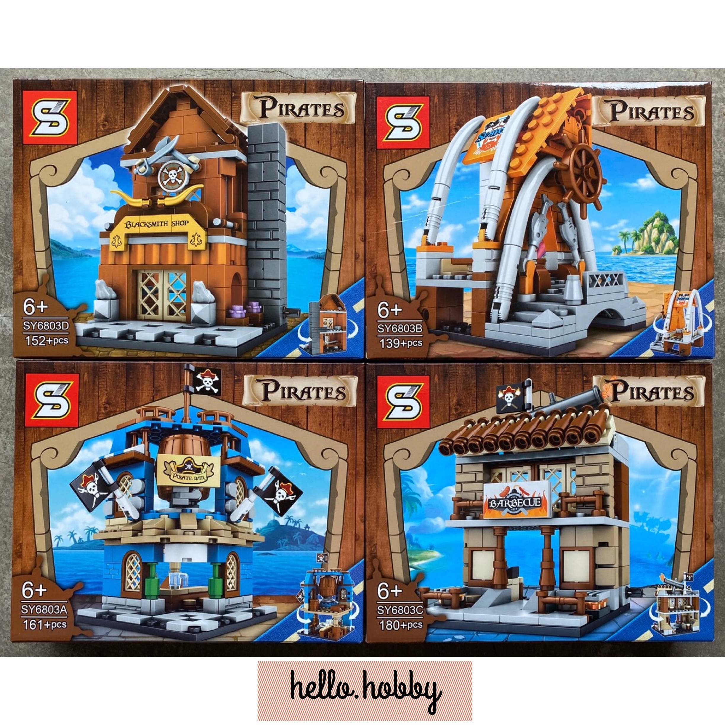 Sy 6803 Pirates Mini Street