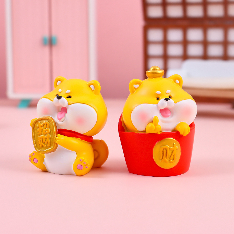 โมเดล ได้ 1 ตัว | Lucky Shiba Dog - More Than Billion Dollars Series by Romantic Light