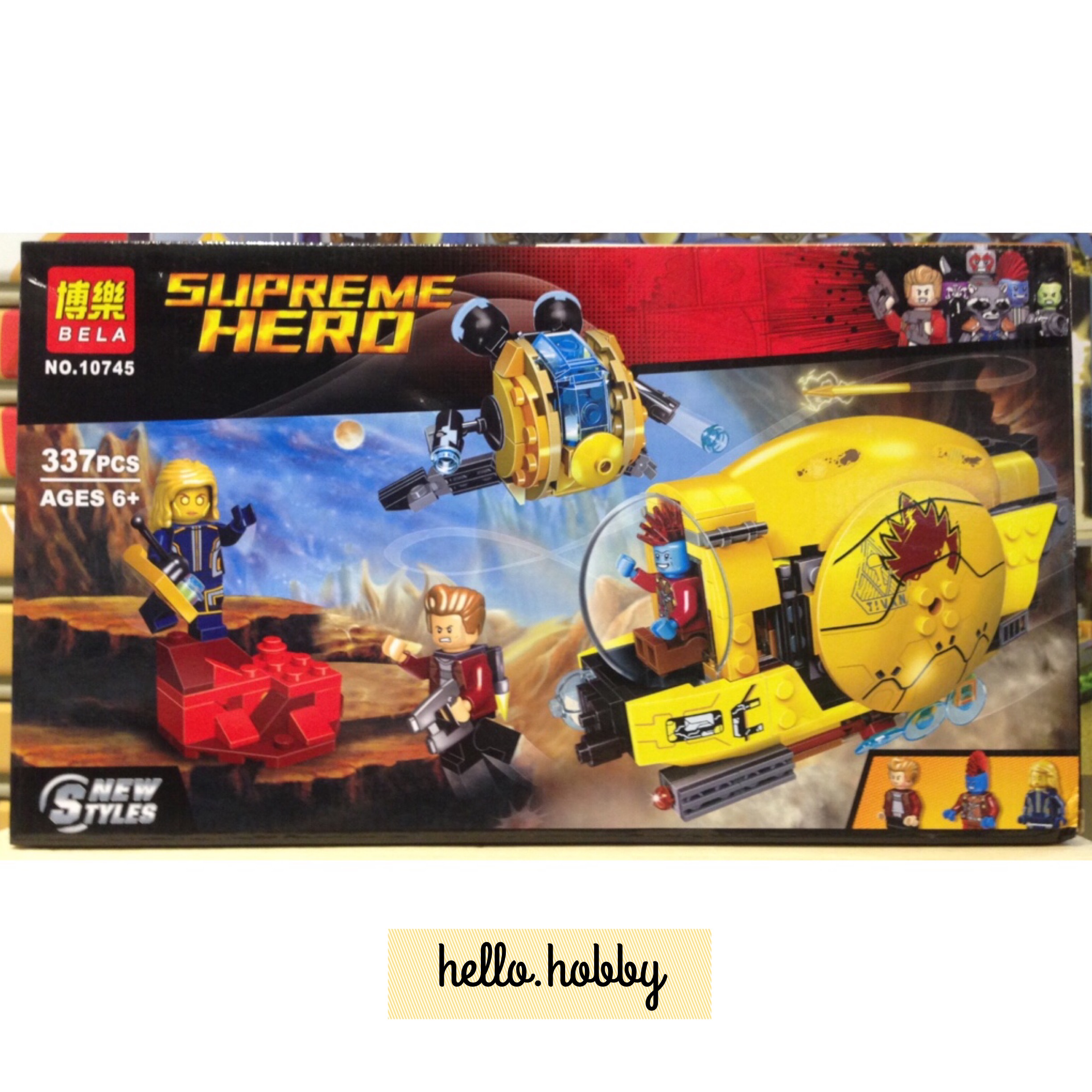Bela 10745 Super Heroes Ayesha’s Revenge 337pcs