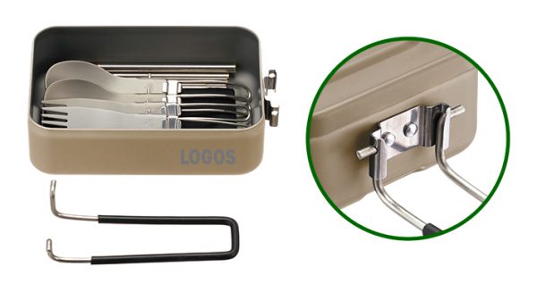 กล่อง Logos Mess kit green