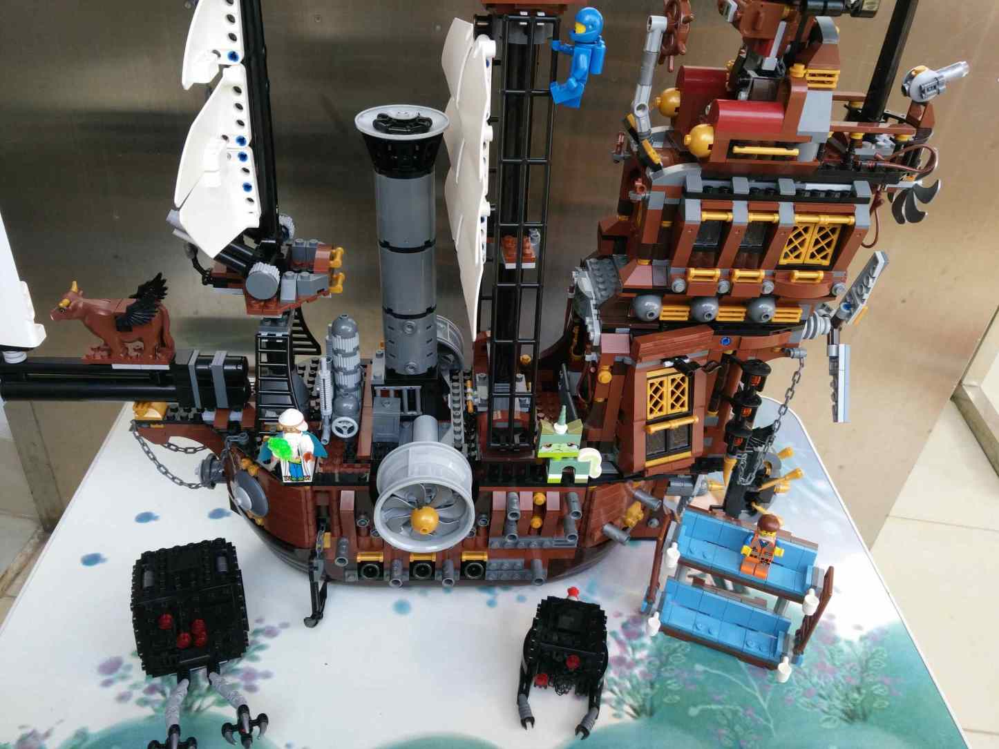 Lepin 16002 The Lego Movie - MetalBeard’s Sea Cow 2791pcs