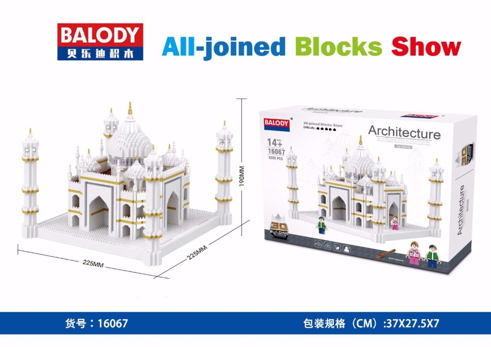 Balody 16067 Taj Mahal 3200pcs