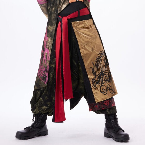 PRE-ORDER : Avataro Sentai Donbrothers h.NAOTO Jiro Momoya Gold Wrap Skirt