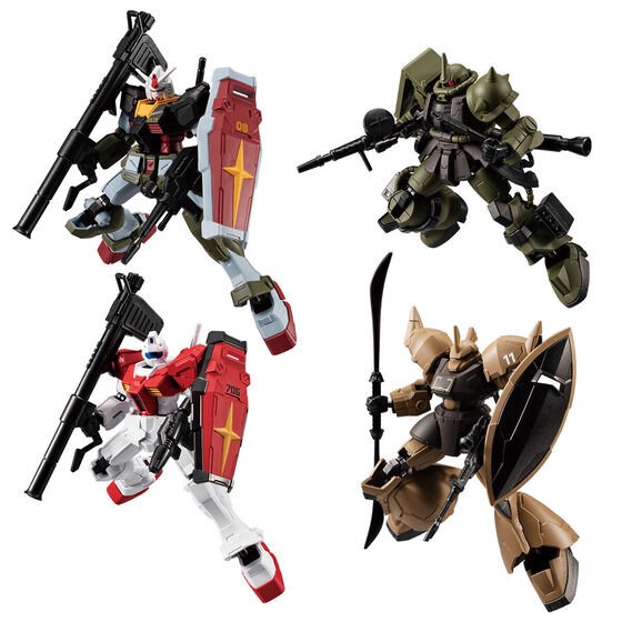 PRE-ORDER : Mobile Suit Gundam G Frame FA REAL TYPE SELECTION (10 pcs)