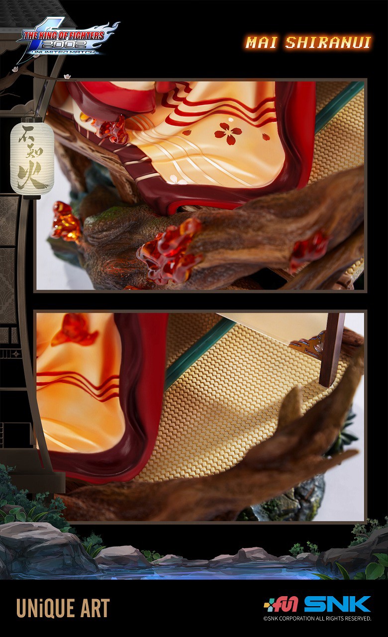 Pre-order : The King Of Fighters 2002 Unlimited Match: Mai Shiranui 1/4 Scale Figure by UNIQUE ART STUDIO / Kaitendoh